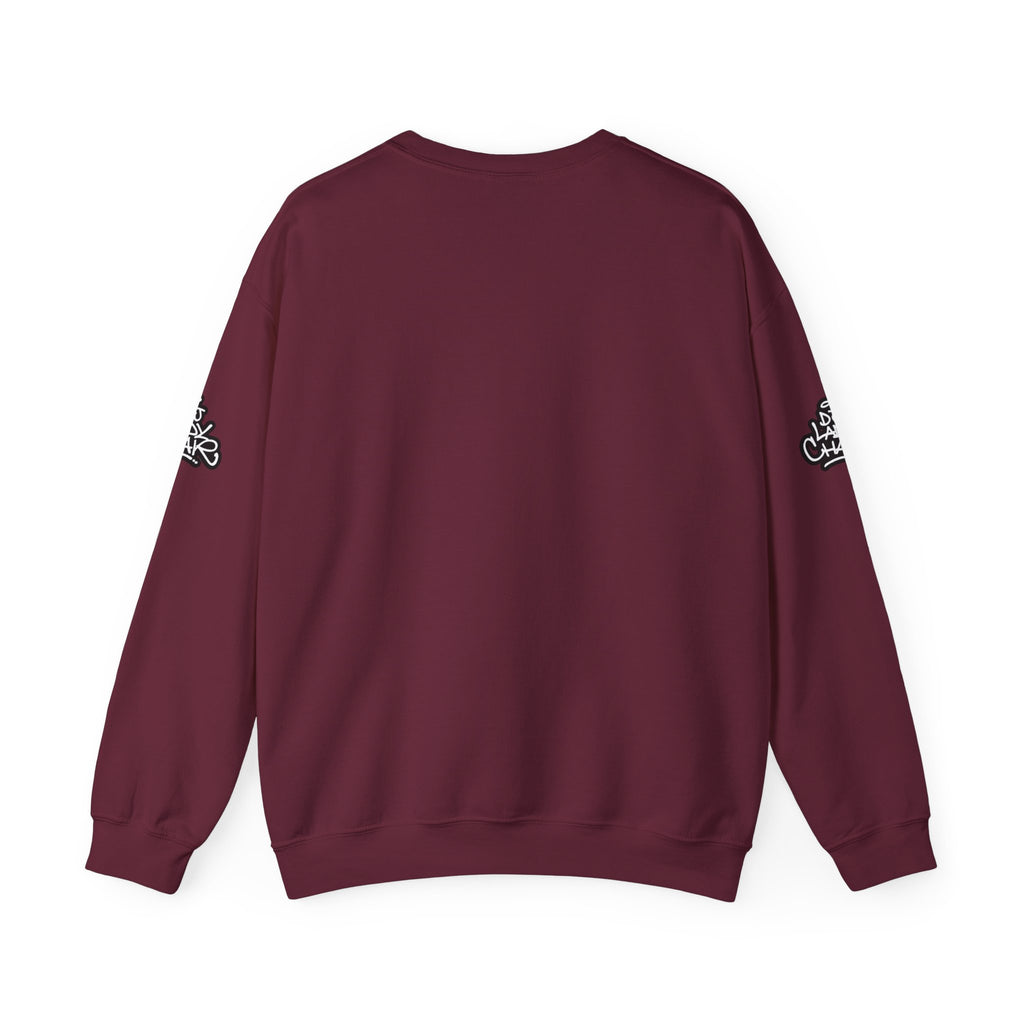 DJ Lady Char Logo Graphic Crew Neck Sweatshirt