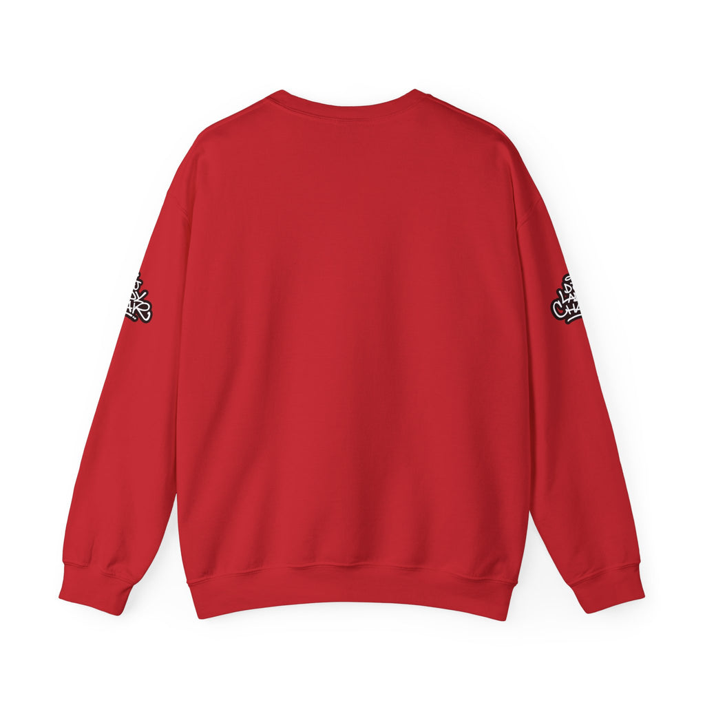 DJ Lady Char Logo Graphic Crew Neck Sweatshirt