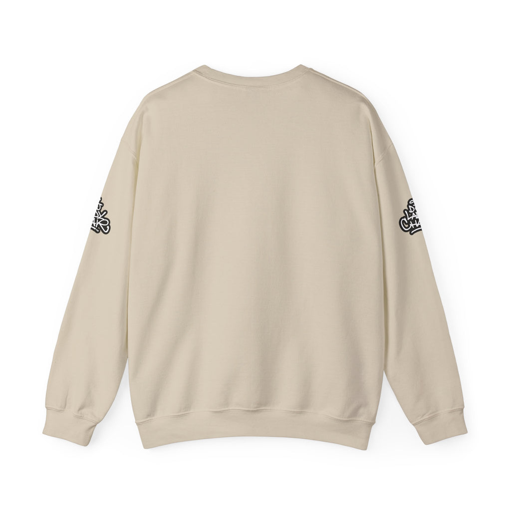 DJ Lady Char Logo Graphic Crew Neck Sweatshirt