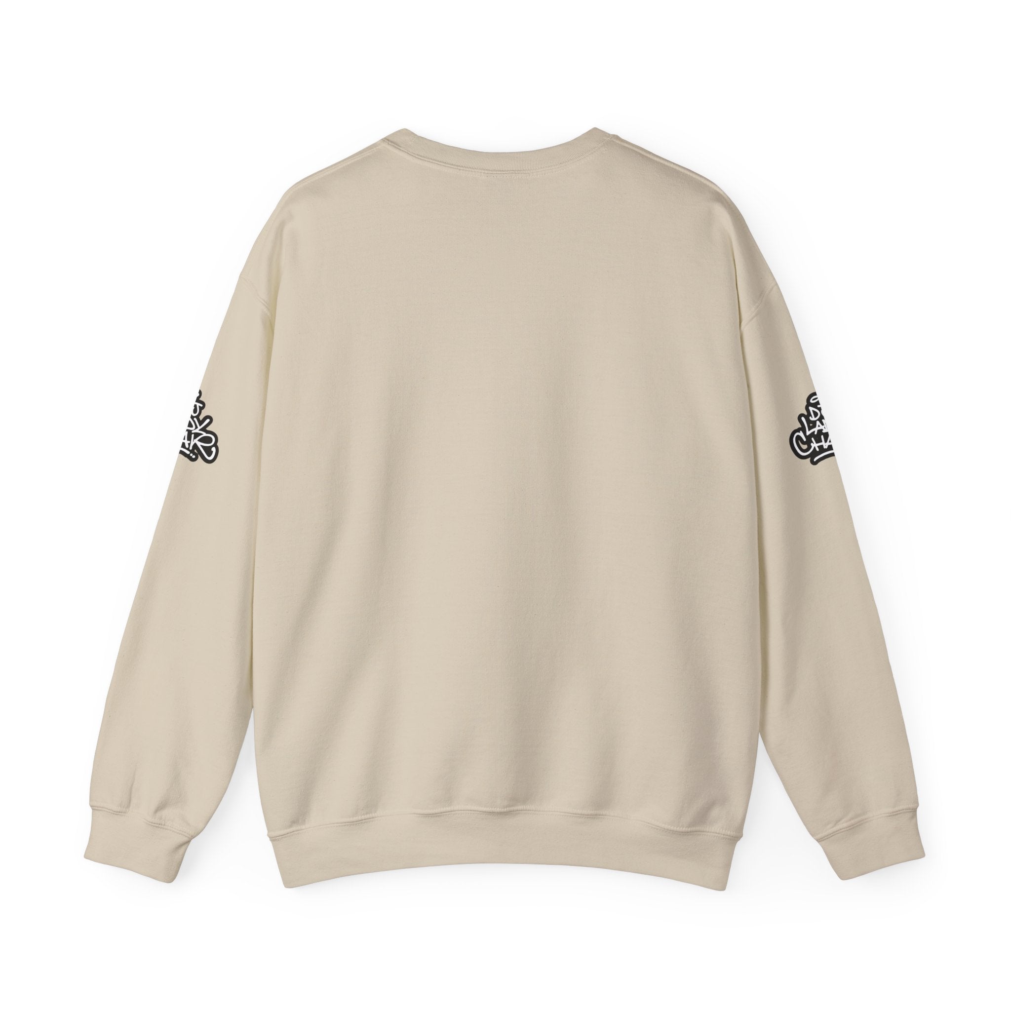 DJ Lady Char Logo Graphic Crew Neck Sweatshirt