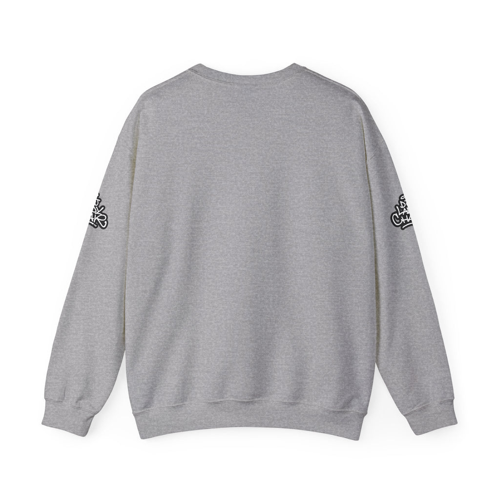 DJ Lady Char Logo Graphic Crew Neck Sweatshirt