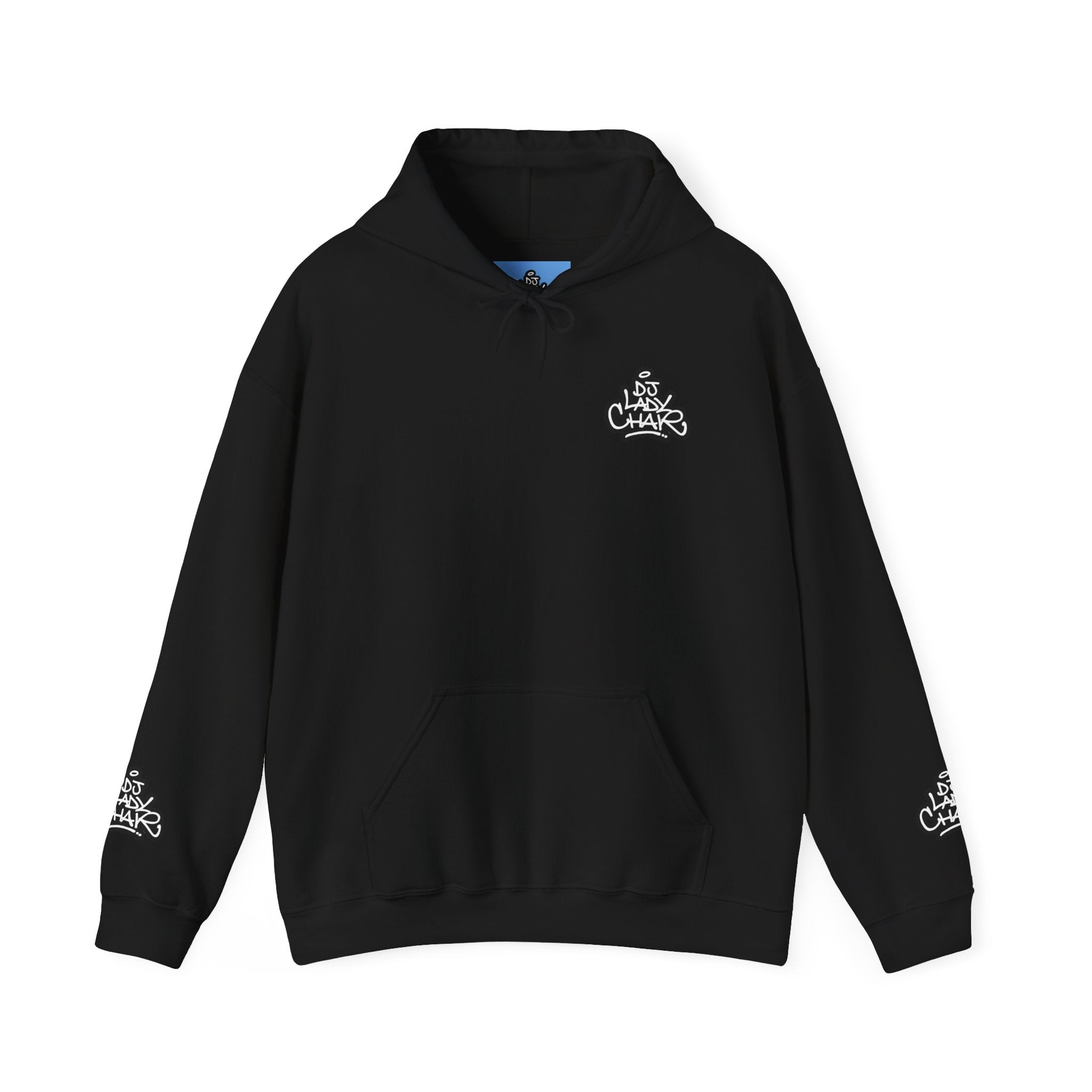 DJ Lady Char Logo - Heavy Weight Hoodie