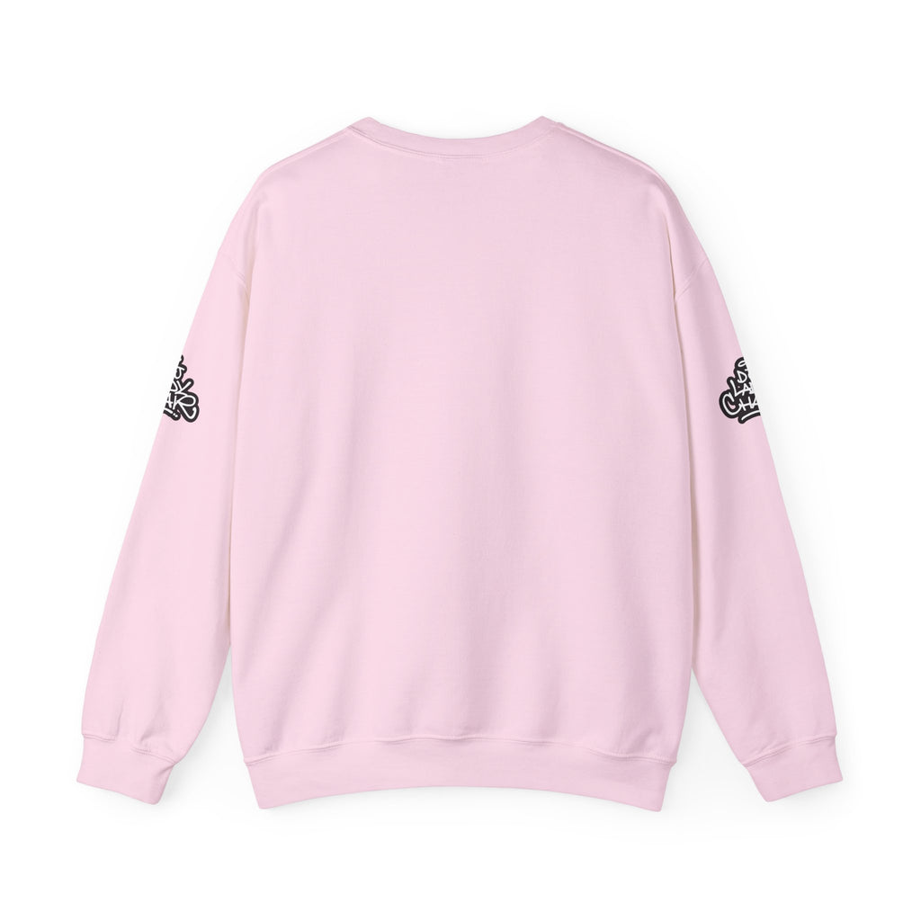 DJ Lady Char Logo Graphic Crew Neck Sweatshirt