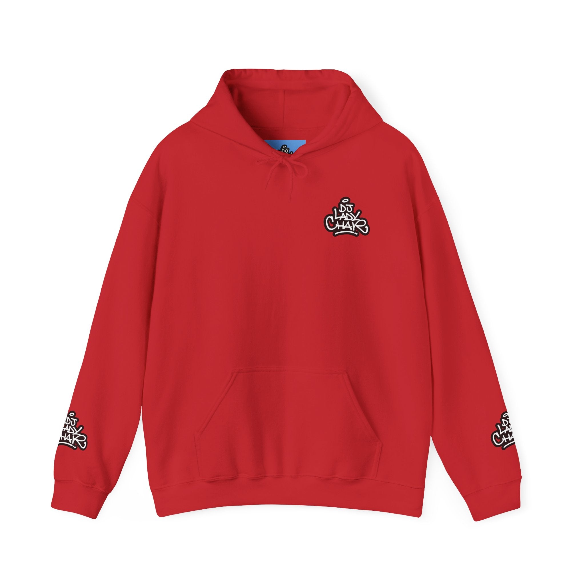 DJ Lady Char Logo - Heavy Weight Hoodie