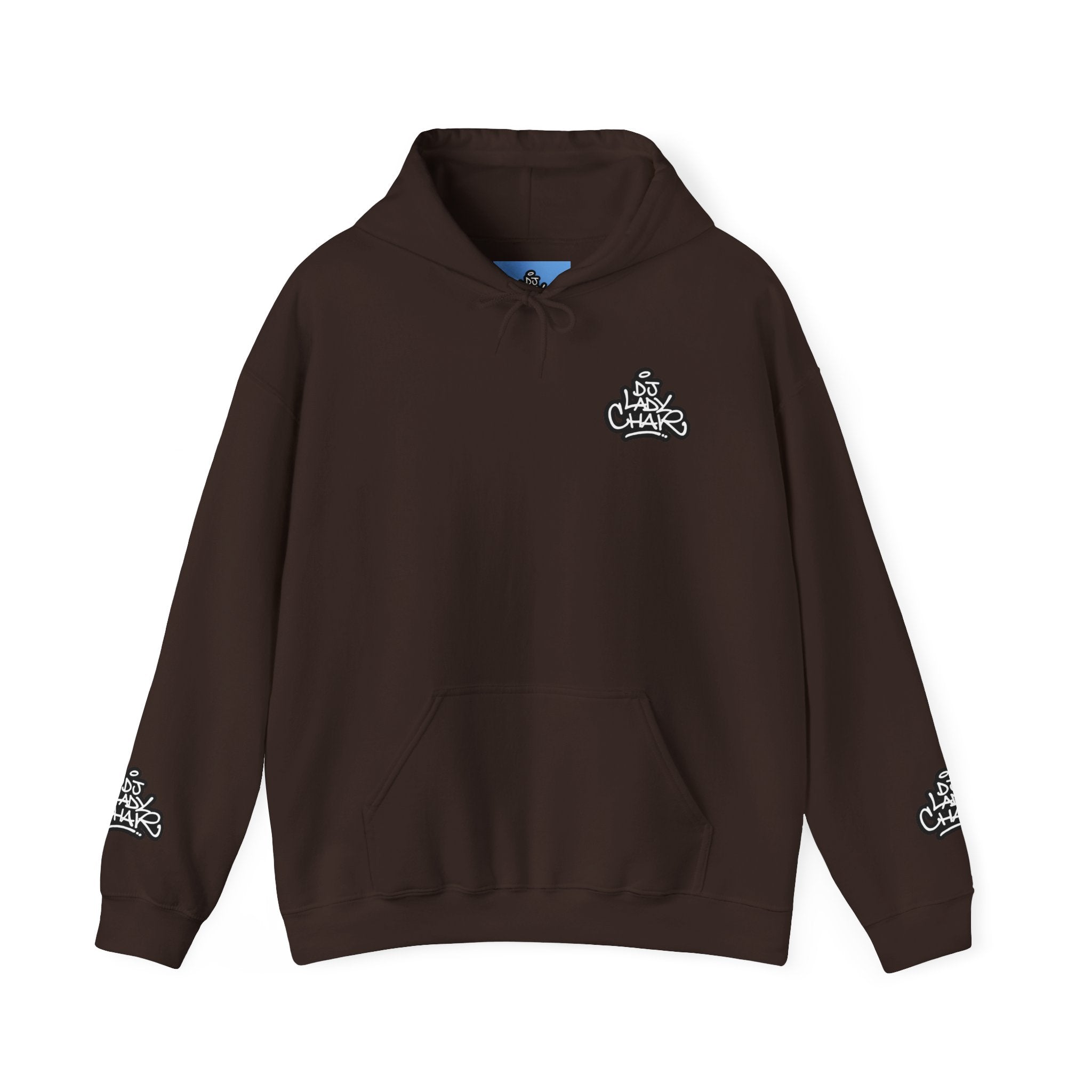 DJ Lady Char Logo - Heavy Weight Hoodie